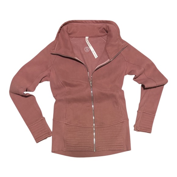 Lululemon Radiant Jacket II • Spanish Rose . Size 8 • Soft Slim-Fit Warm Layer - Picture 1 of 10